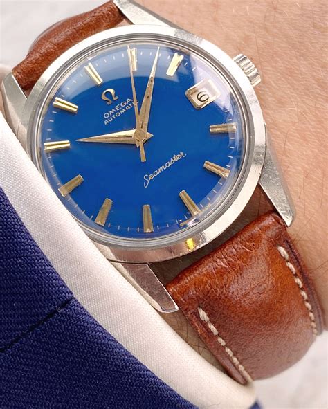 omega seamaster blue 2018|omega seamaster blue dial vintage.